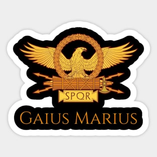 Gaius Marius SPQR Roman Eagle Sticker